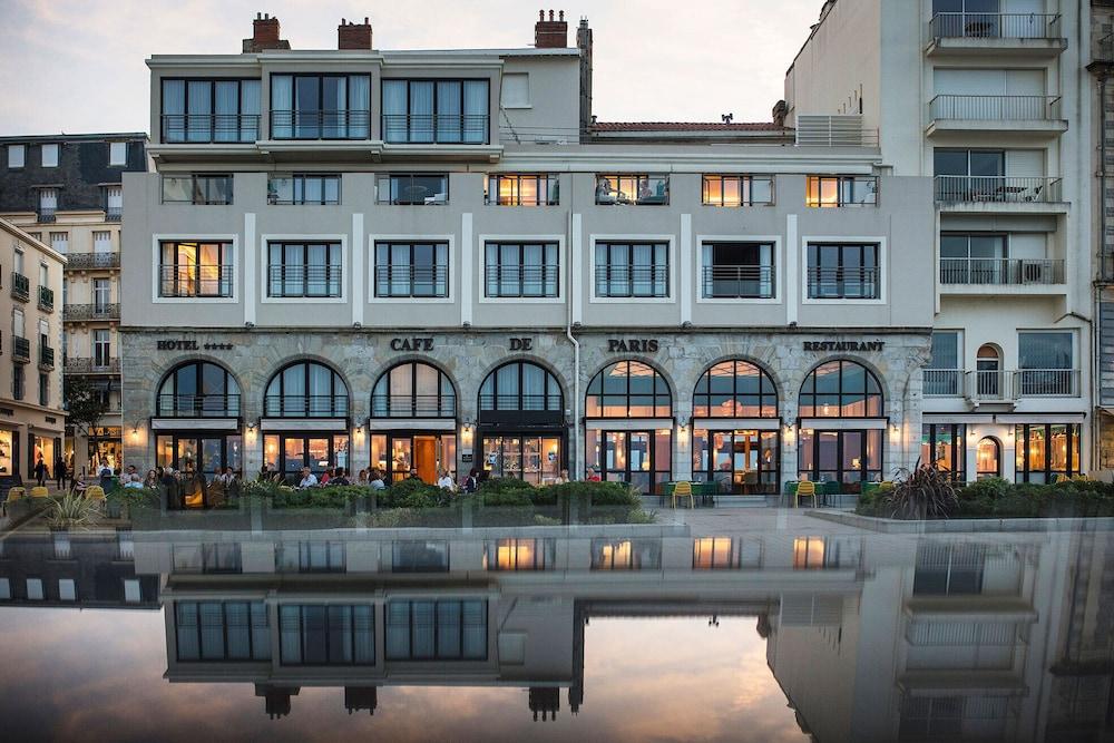 Hotel Le Cafe De Paris Biarritz Exterior photo